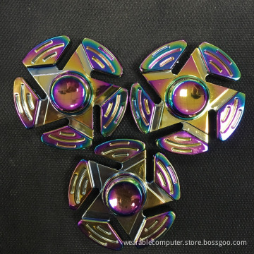 Metal material hand spinner newest gyro spinner stress release finger spinner toys